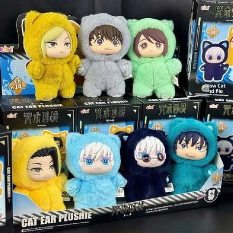 Jujutsu Kaisen Ear Cat Plush Blind Box Hobbies And Toys Toys And Games On