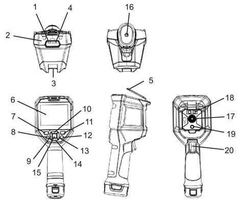 UNI-T UTi320E Handheld Thermal Imaging Camera User Manual