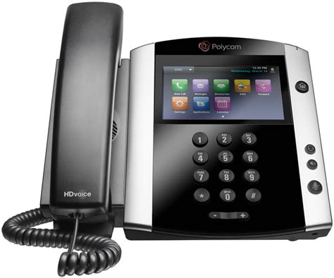 Мультимедийный телефон Polycom VVX 600 купить с доставкой (2200-44600 ...
