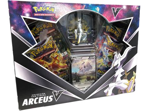 Pokémon TCG Arceus V Colección con Figura Bandai PC50308 Juguetilandia