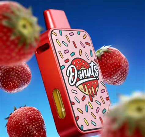 Strawberry Glaze Donuts By Fryd FRYD CARTS Fryd Vape