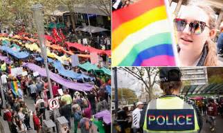 Gay Marriage Supporters March In Melbourne Daily Mail Online