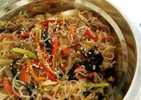 Resep Bihun Goreng Korea Japchae Oleh Vonny Luciana Cookpad