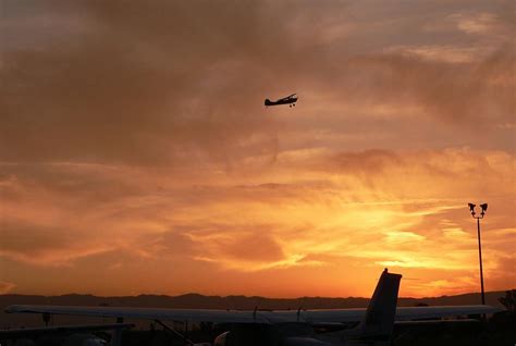 Airport Sunset Photograph by Beverly Read - Fine Art America