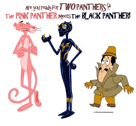 Tliid Black Panther Week With The Pink Panther By Nick Perks On