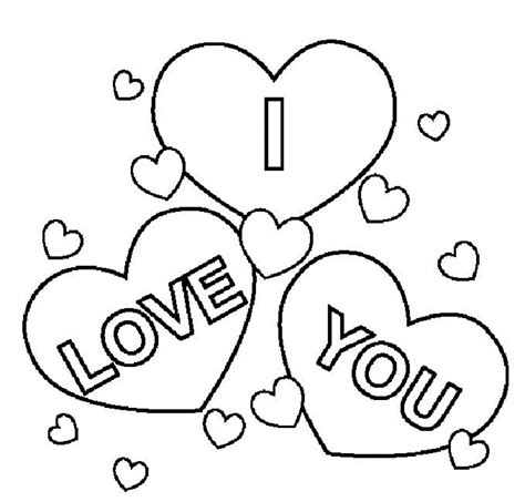 I Love You Coloring Pages For Adults