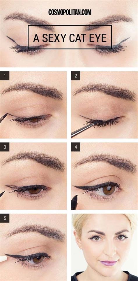 Makeup Tips To Make You Look Younger Makeup Tutorial How To Create A Perfect Cat Eye Every