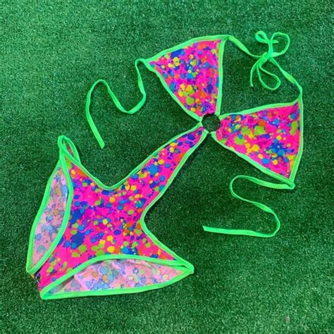 Swim Psychedelic Bikini Poshmark