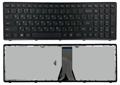 Клавиатура T6E1-RU для Lenovo IdeaPad черная High Copy (25211050 ...