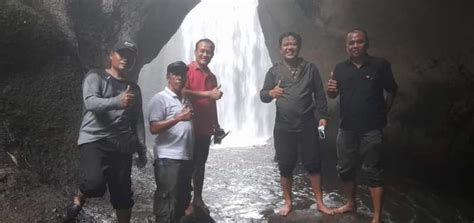 Hampir Dua Tahun Tutup Akibat Pandemi Obyek Wisata Air Terjun Tukad