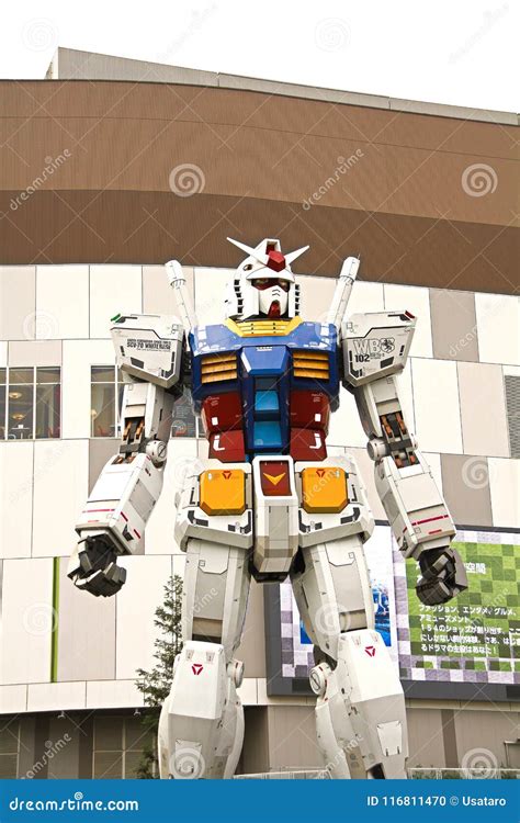 ready player  full size gundam editorial image