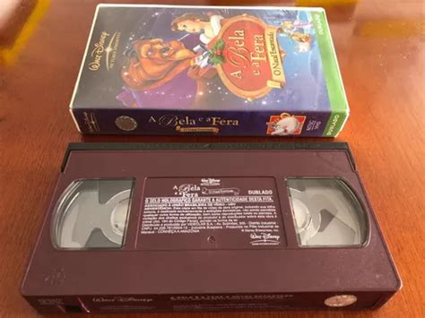 Filme Vhs A Bela E A Fera O Natal Encantado Disney Venda Em