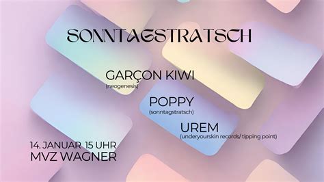 Sonntagstratsch Café Wagner Jena