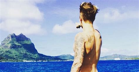 Justin Bieber Exposed In Naked Pic Daily Star