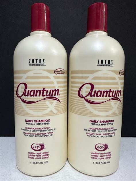 Zotos Quantum Daily Shampoo For All Hair Types 2 Pack 33 8 Fl Oz Each Ebay