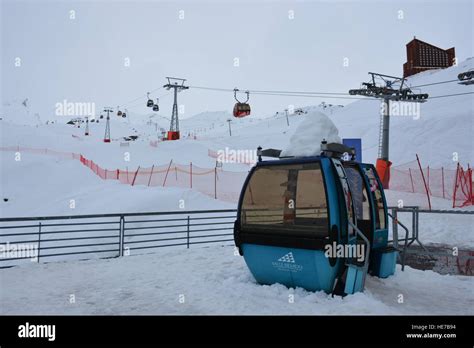 Valle Nevado Ski Resort In Santiago Chile Stock Photo Alamy