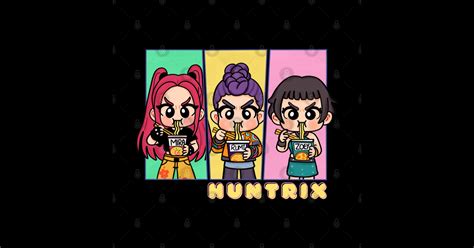 cute kawaii kpop demon hunters huntrix rumi mira zoey kpopfanart