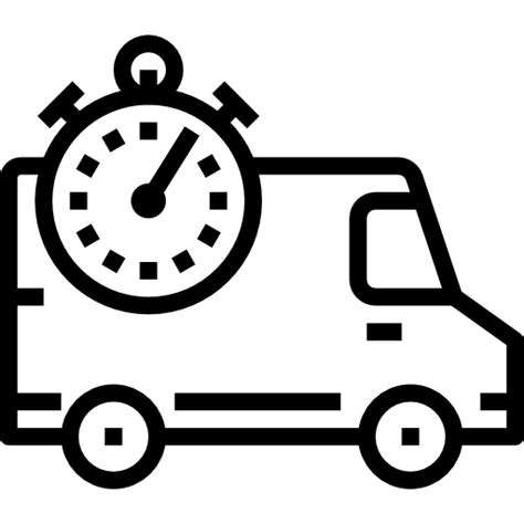 Delivery Truck Aphiradee Monkik Lineal Icon