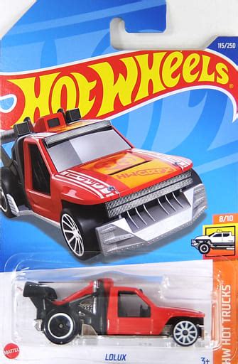 1 64 LOLUX Red X Black X Orange Hot Wheels HW HOT TRUCKS HCT33