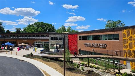 elmwood park zoo unveils state   art facility   anniversary
