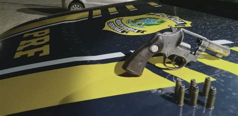 Rio Real Ba Prf Detém Motorista Portando Ilegalmente Arma De Fogo