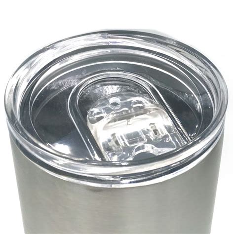 20 Oz Straight Skinny Stainless Steel Insulated Blank Tumblers White