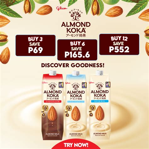 almond koka milk  buy  save  shopee philippines