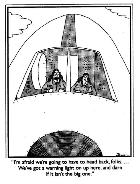 Turbulence Funny Things Far Side Cartoons Pilot Humor