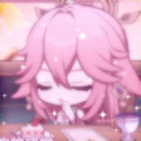 Sticker Maker - Яэ Мико №14