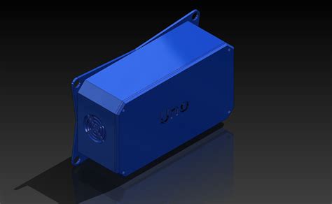 case for arduino uno 3D model 3D printable STL