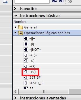 Cómo utilizar como dios manda los SET y RESET en TIA Portal