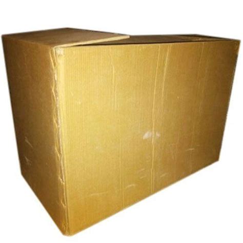 Matte Lamination Brown Paper Corrugated Packaging Box With 1 5