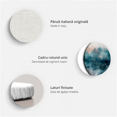 Tablou Rotund Gustav Klimt Danae Painted Nude Showing A Lying Woman