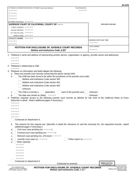 Juvenile petition: Fill out & sign online | DocHub