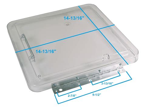 Fan Tastic K1020 00 Clear Replacement Vent Lid