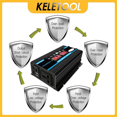 Jual 4000w inverter 4000w 12V sampai 220V mobil Inverter rumah Power