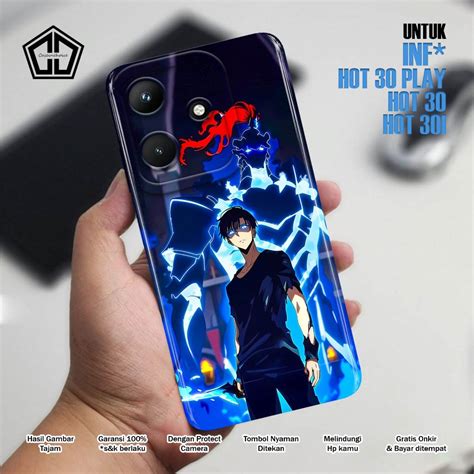 Jual Casing INFINIX HOT PLAY SOLO LEVELING SOFTCASE PROCAMERA CASE HANDPHONE Shopee Indonesia