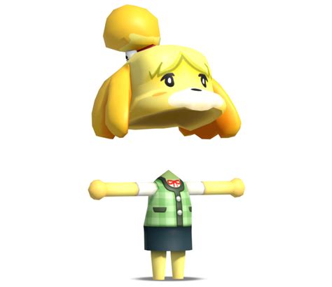 Nintendo Switch Miitopia Isabelle The Models Resource