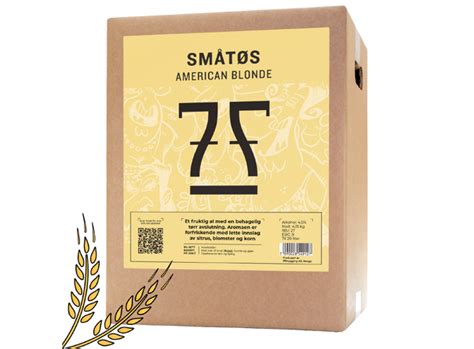 Småtøs American Blonde allgrain ölkit Ölbryggning AB