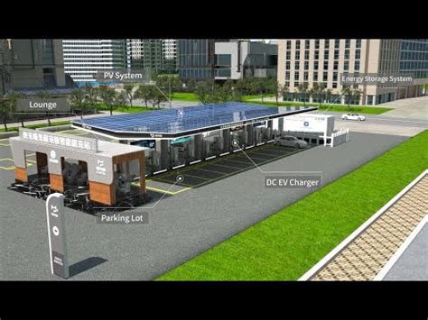 China S First Bess Ev Charging Station With All Dc Micro Grid Youtube