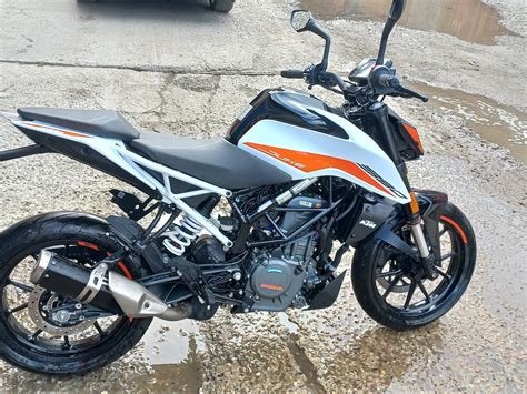 Купить б у KTM 390 Duke инжектор 6 передач в Ангарске белый naked bike 2022 года на Авто ру ID