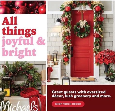 Michaels Ad Holiday Lookbook Dec Weeklyads