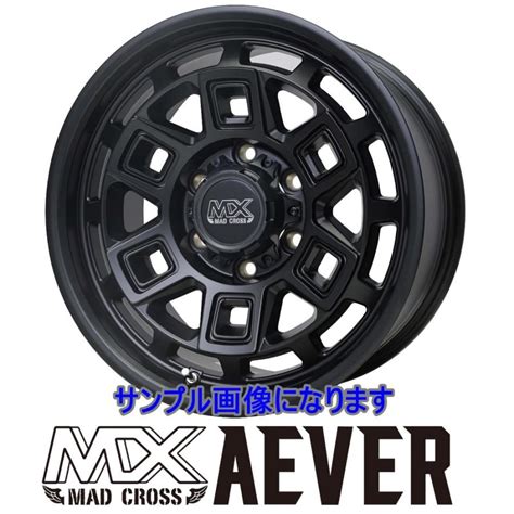 HOT STUFF ホットスタッフ マッドクロス アイヴァー インチ J 穴 PCD MTBK 単品 本 MCA