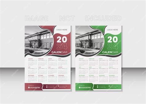 premium vector professional wall calendar amp desk calendar design