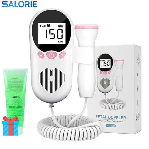 Monitor De Freq Ncia Card Aca Fetal Sonar Doppler Fetal Para Mulheres