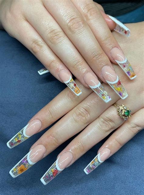 11 Encapsulated Nails Ideas To Keep Your Style On Nail Art Designs 2021