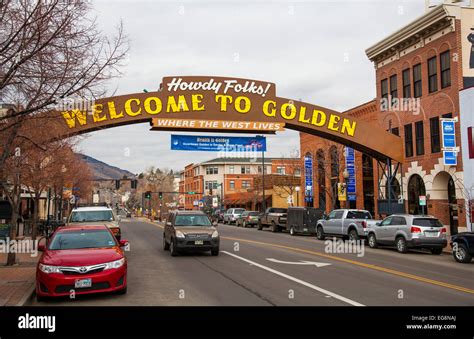 Colorado welcome sign hi-res stock photography and images - Alamy