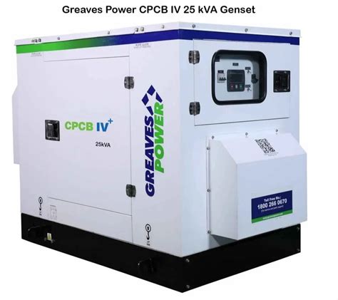 Greaves Power Cpcb Iv 25 Kva Genset At Rs 707986 Silent Diesel Generator In Nagpur Id