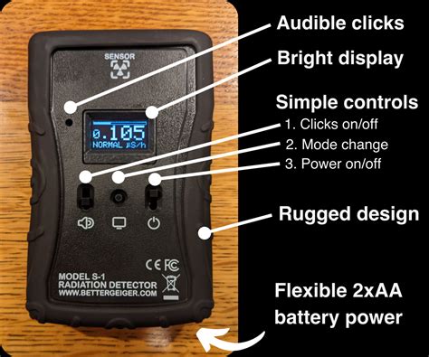 geiger counter radiation detector details  specs