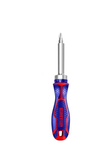 Emtop ESDRH0802 Screwdriver Set سيت عدة يدوية 9 قطع معزولة إيمتوب